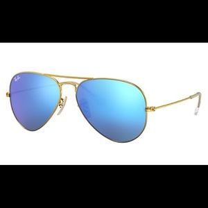 Ray-Ban Polarized Aviator Flash Lenses